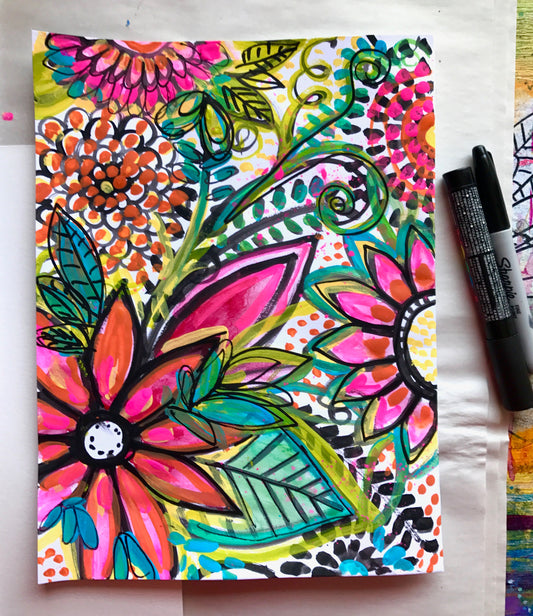 Craft Paint masterpiece Challenge 6