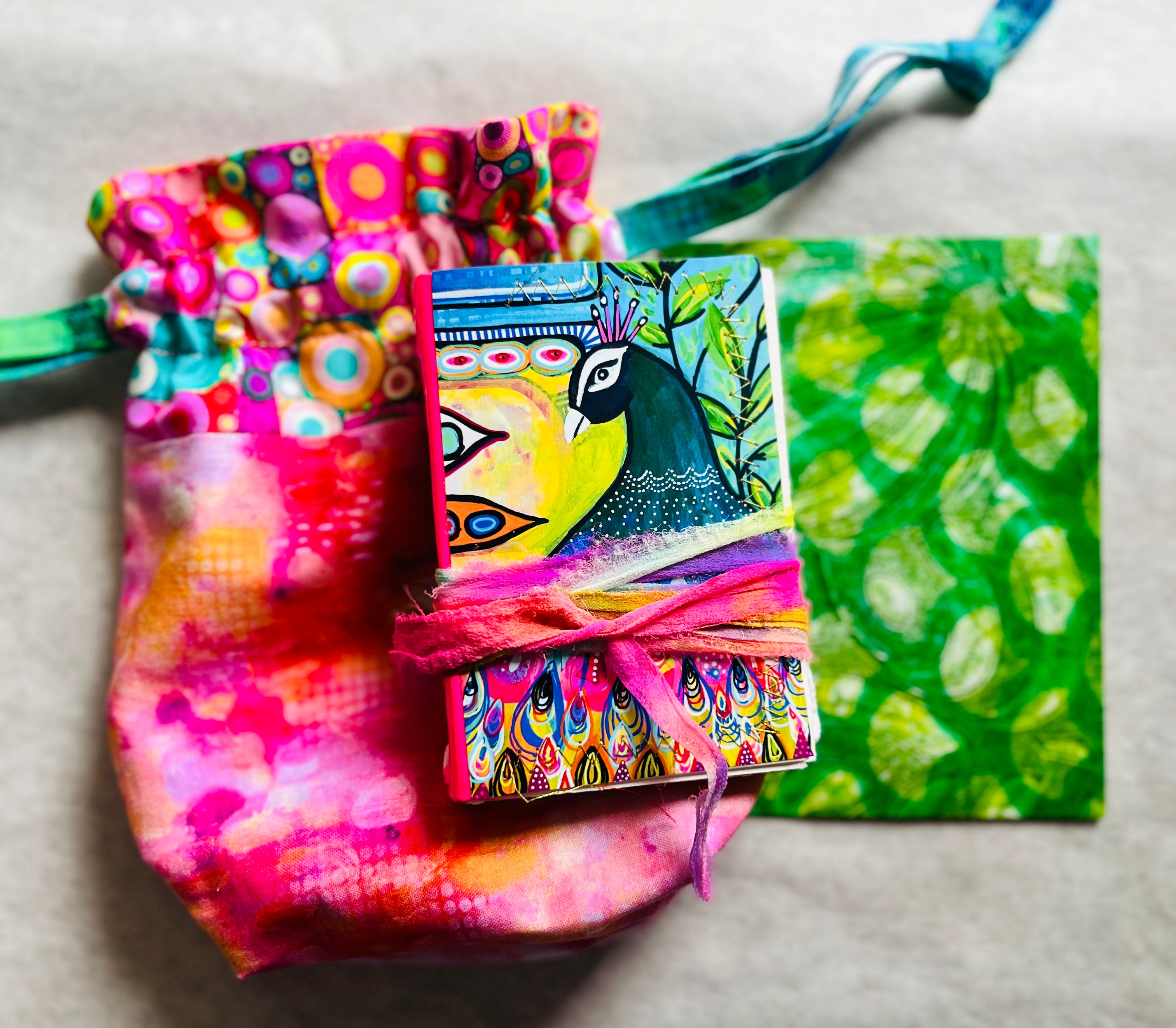 Meadori Journals and Crochet Pouches Robin Mead Designs