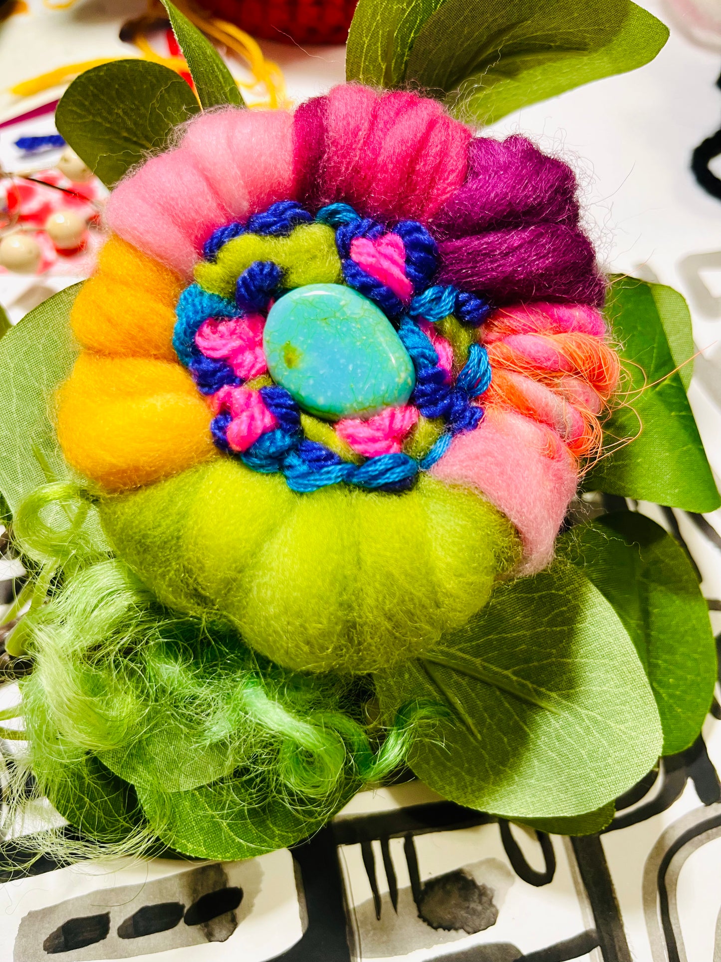 Flower Brooch 1