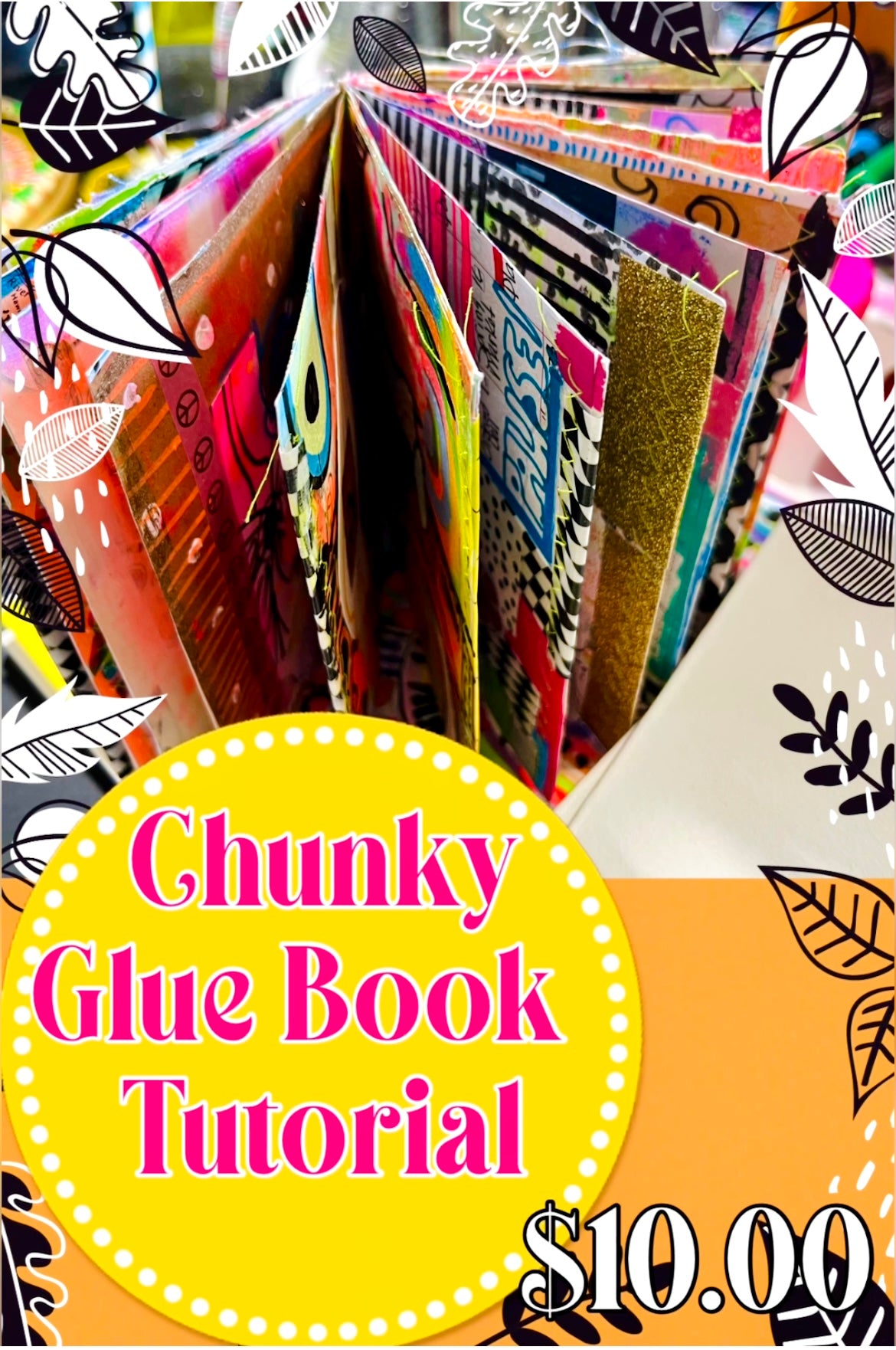Chunky Glue Book Tutorial – Robin Mead Designs