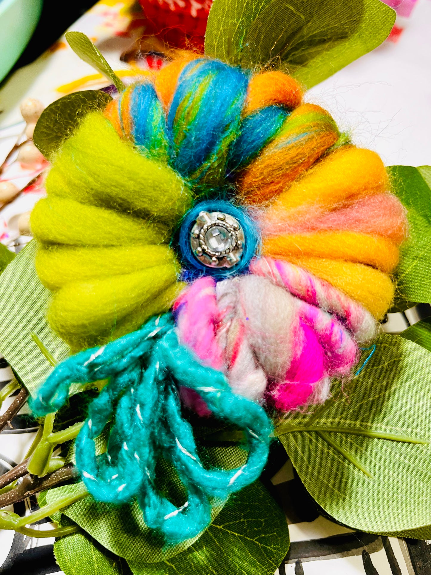 Flower Brooch 3