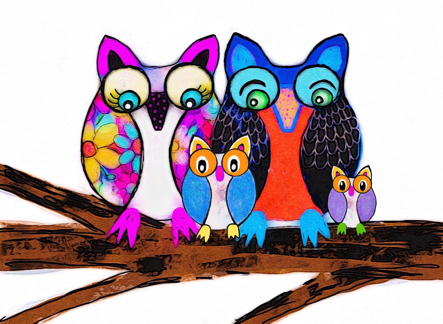 Owl Family