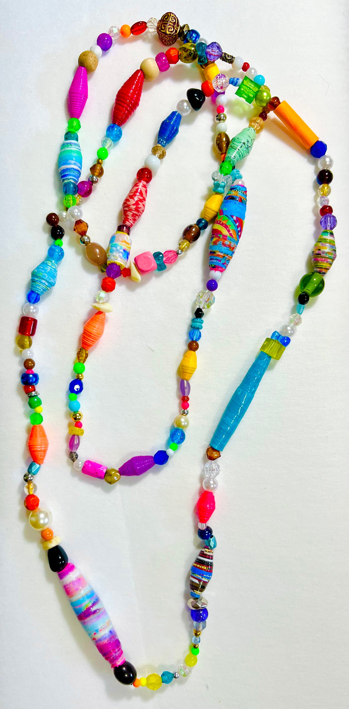 Paper Bead and Assorted Joy Necklaces  15