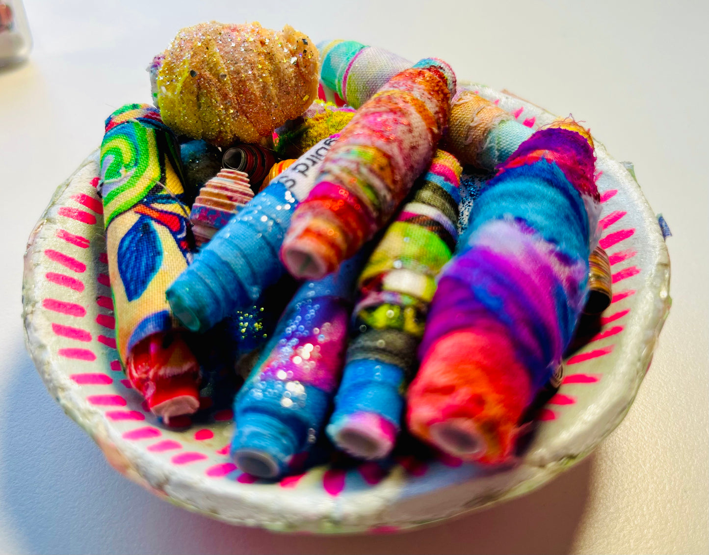 Fabric Beads Set 2