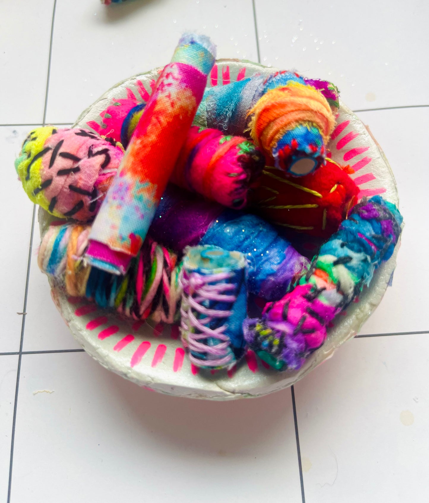 Fabric Beads Set 1