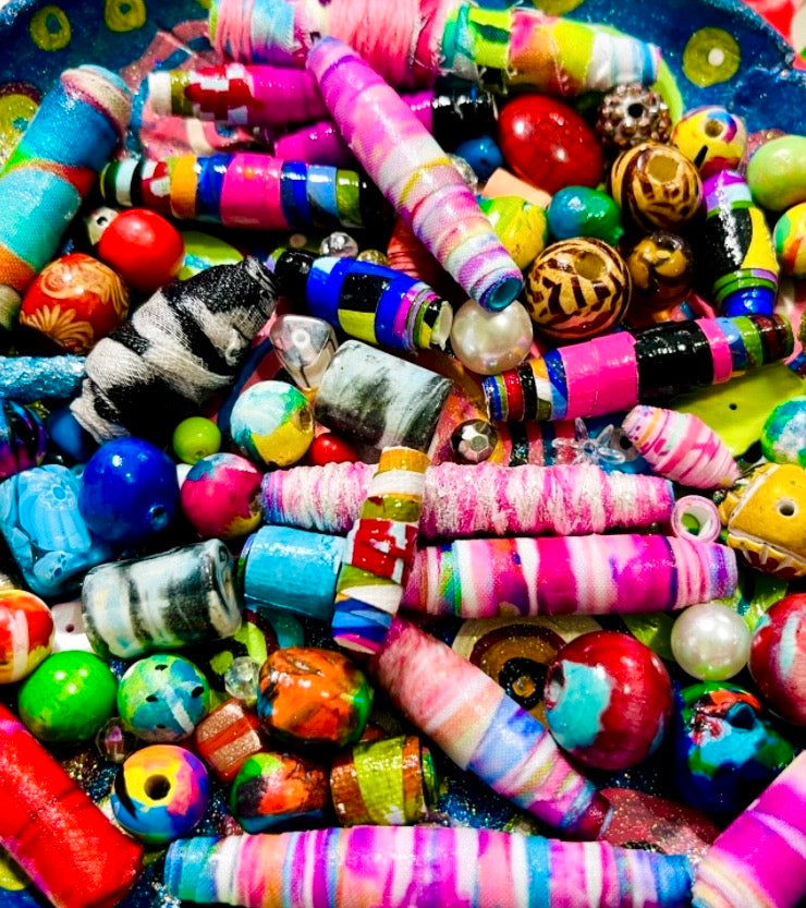 Fabric Beads Set 1