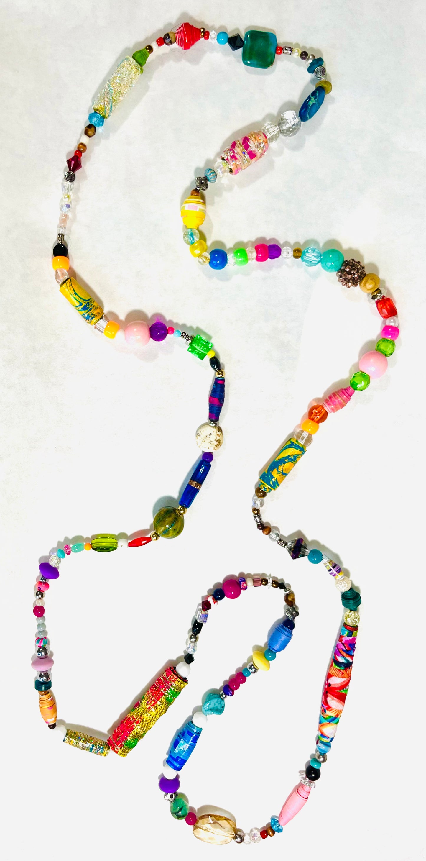 Paper Bead and Assorted Joy Necklaces  21