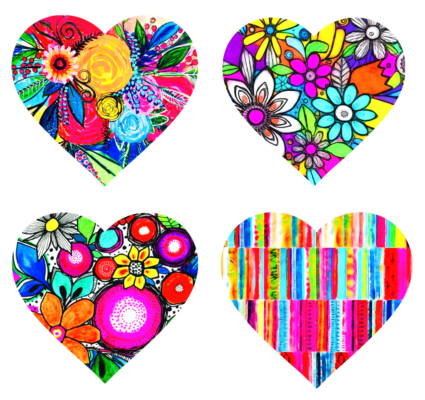 Heart Sticker set