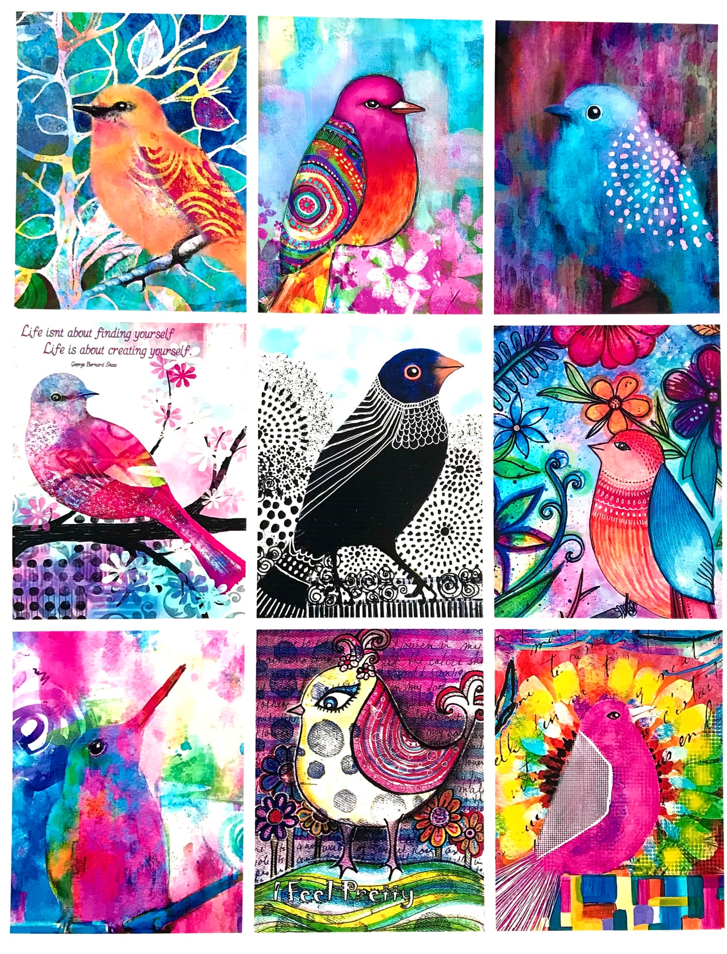 Bird Stickers Set 2